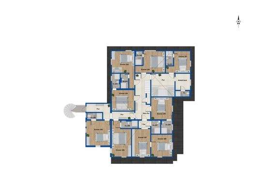 Grundriss 2. Obergeschoss