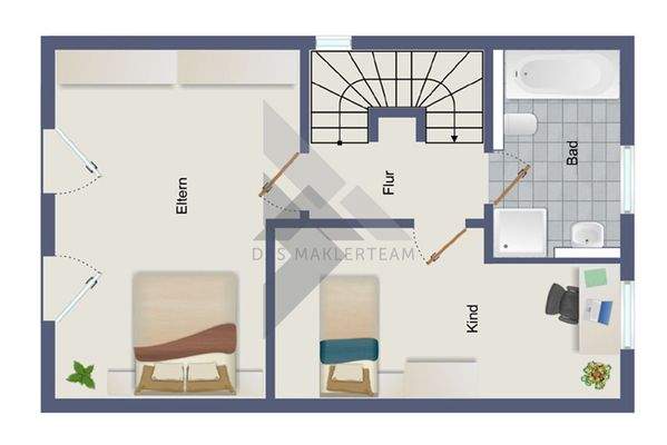 Grundriss Obergeschoss