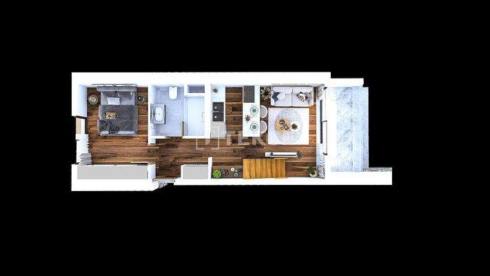 Flats with Sea Views in Girne North Cyprus