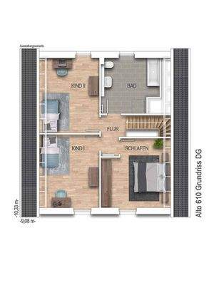 Grundriss Dachgeschoss