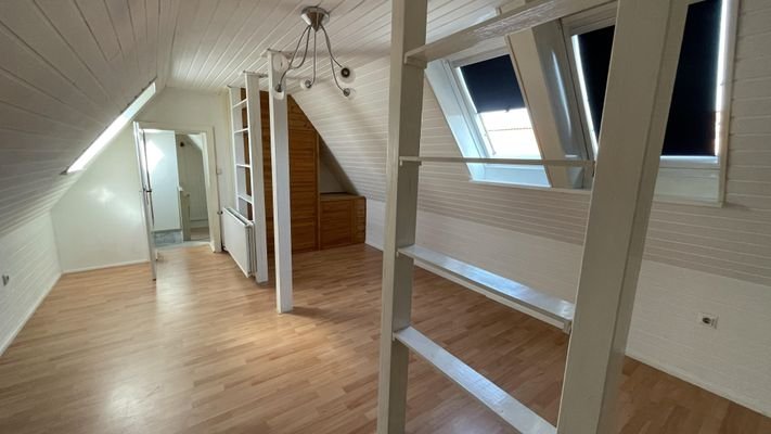 Ausgebauter Spitzboden
