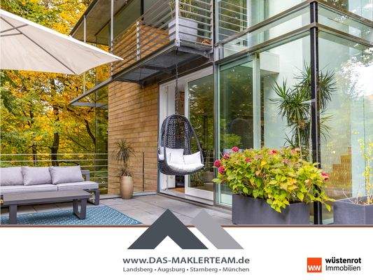 Glas und Lichtspiel vereinen Design und Natur.