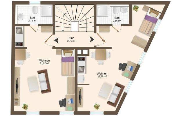 12_Grundriss Obergeschoss