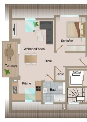 Wohnung Nr. 7, DG
