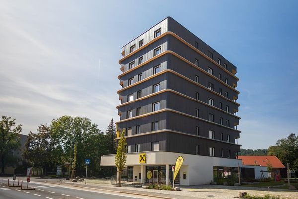 Holzhochhaus Rheindorf