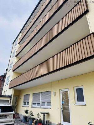 Laubengang Rückseite