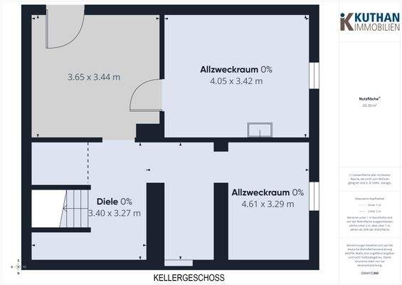 Grundriss Kellergeschoss