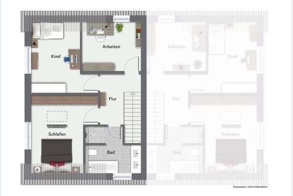 Grundriss OG links