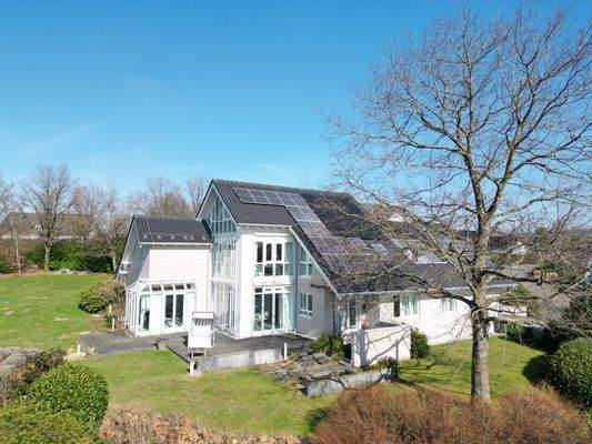 Ansicht vom Wohnhaus 
