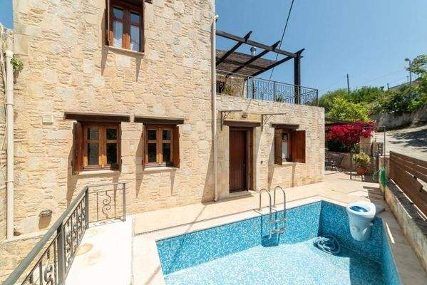 Kreta, Armeni bei Chania: Exklusives Trio traditioneller Steinvillen in Armenoi zu verkaufen