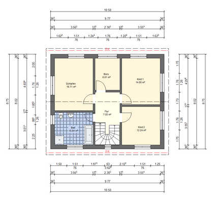 Grundriss Dachgeschoss