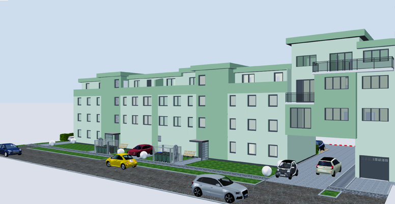 projektiertes & genehmigtes Gebäude - Liebenauer Str. 41-42