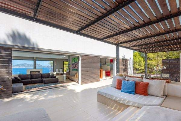 Terrasse auf der Vorderseite