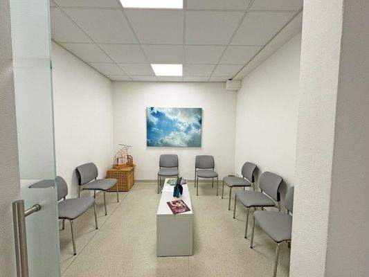 Wartebereich Arztpraxis