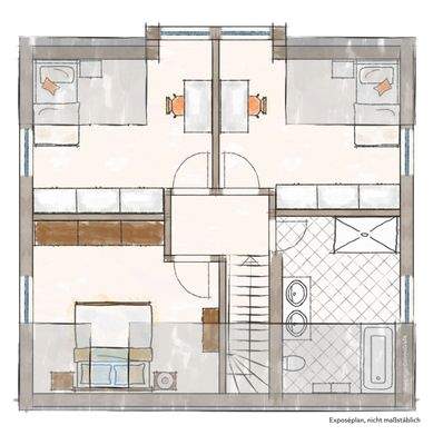 Grundriss Obergeschoss