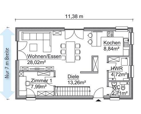 Grundriss EG