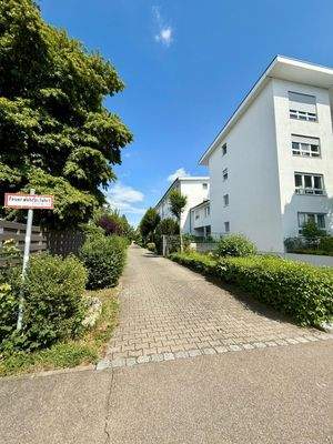 Hausansicht von der Straße