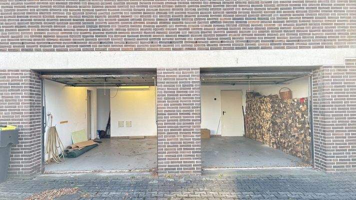Doppelgarage ohne Trennwand