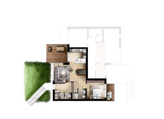Grundriss 1. Etage