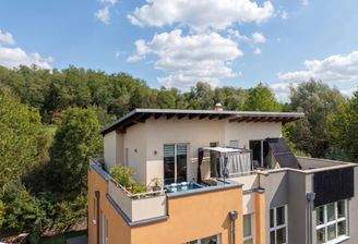 Großzügige Dachterrasse