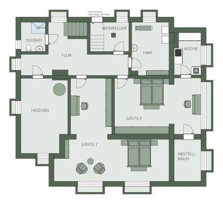 Grundriss Untergeschoss