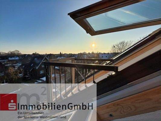 Blick über die Dächer von Haltern