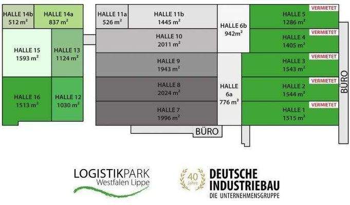 Grundriss LOGISTIKPARK