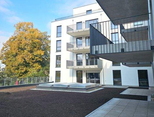 Ansicht mit Innenhof