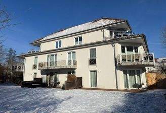 Terassen/ Balkone auf der Südwestseite der Anlage