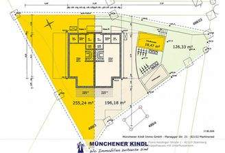 Grundstücksaufteilung DHH