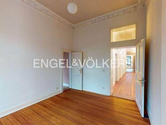 Blick aus dem Arbeitszimmer