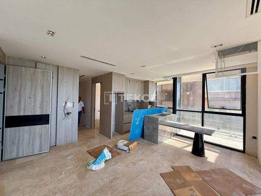 Beachfront Property in a Rich Featured Complex in Alanya