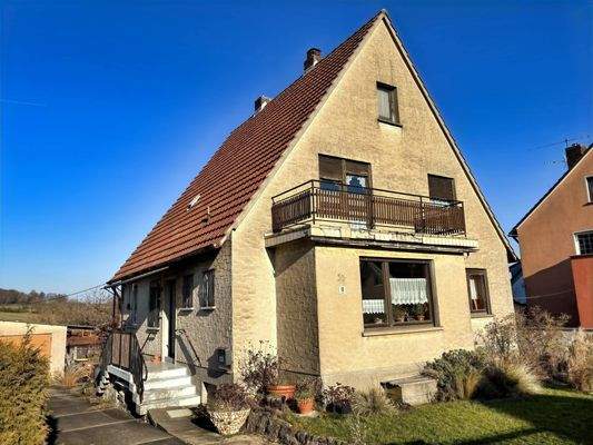 Südansicht des Hauses