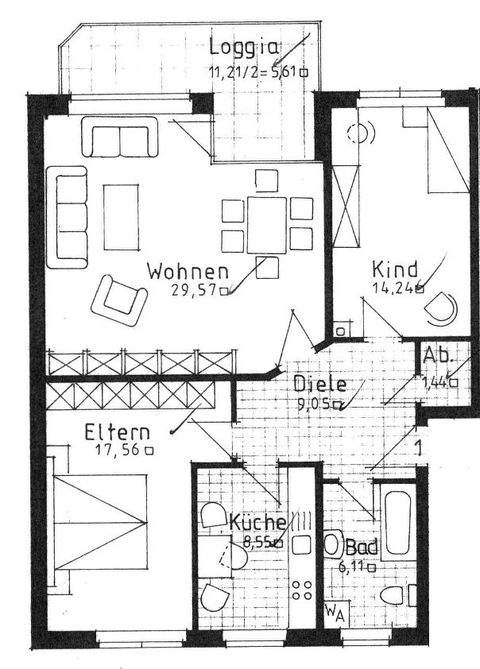 Nienburg (Weser) Wohnungen, Nienburg (Weser) Wohnung mieten