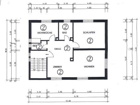 Grundriss Obergeschoss