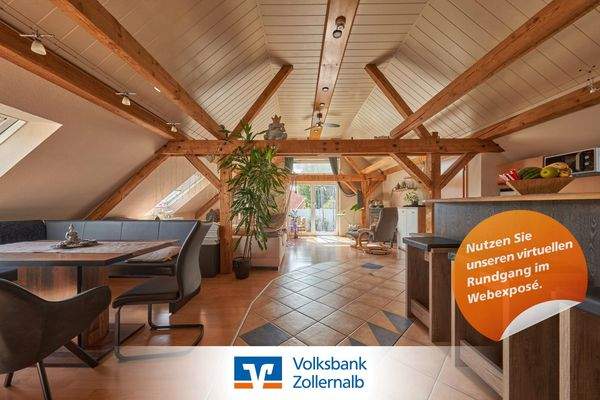 Wohn-, Ess- und Kochbereich