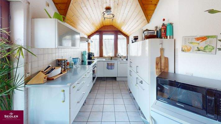 Separate offene Küche