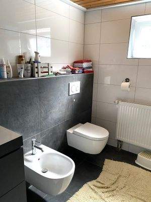 Bad unten mit Dusche