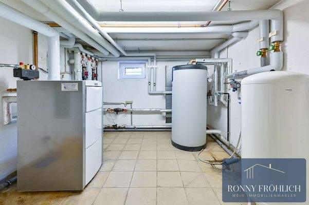 Heizungsanlage im Keller