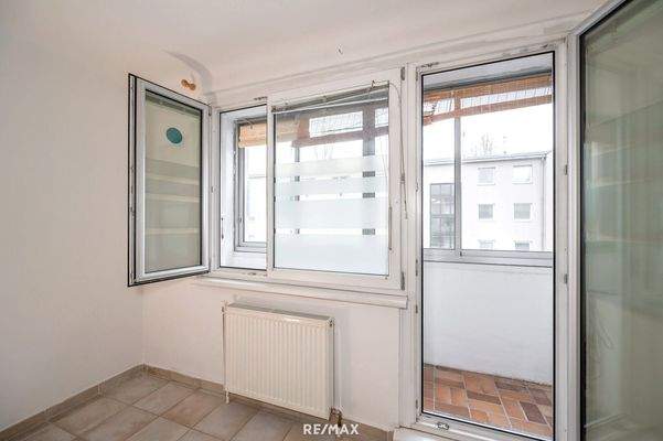 Wohn-Loggia, verglast