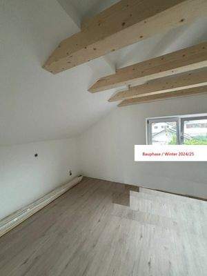 Dachgeschoss / Bauphase