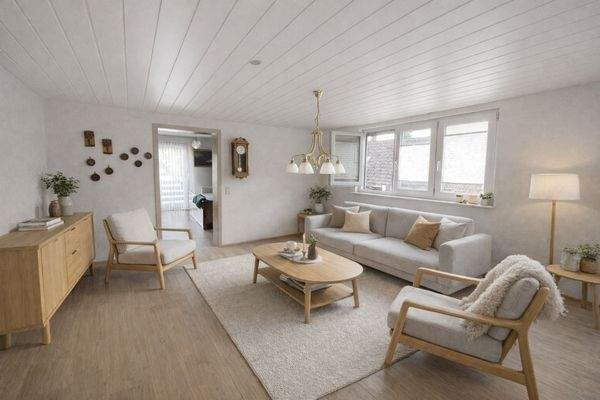 Wohnzimmer DG - KI generiert