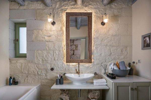 Kreta, Maza: Steinvilla mit beheiztem Pool und Garten in ruhiger Lage zu verkaufen