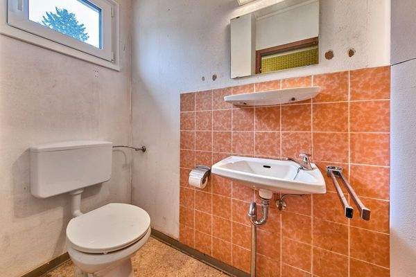 EG: Tageslicht Gäste-WC