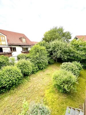 Ausblick vom Balkon