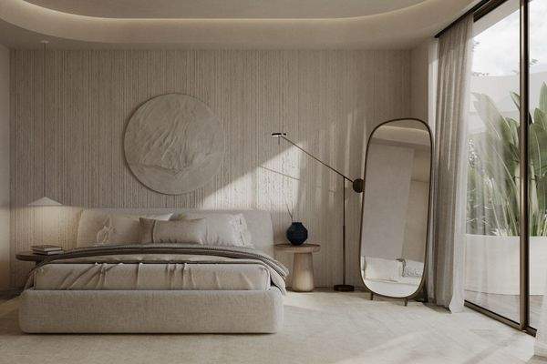 Eines von 3 Schlafzimmern