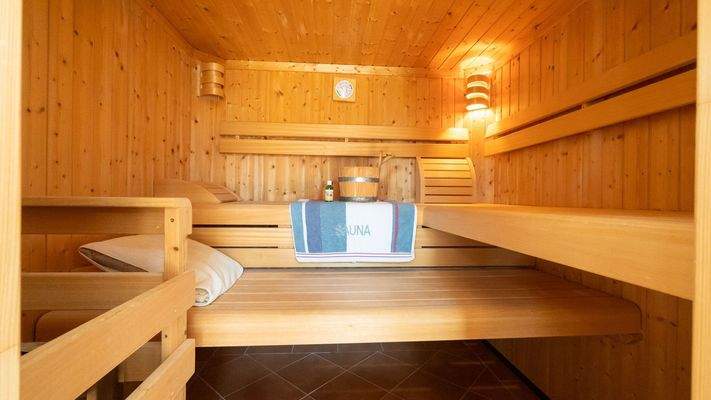 Sauna im Badezimmer