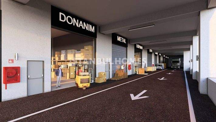 Shops with High Rental Income Potential in Basaksehir İstanbul