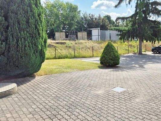 Hofansicht Parkmöglichkeiten