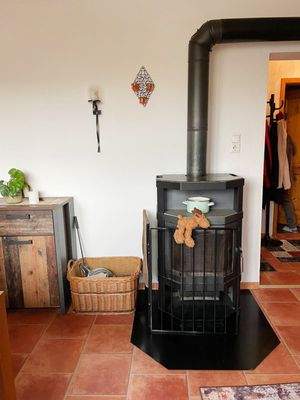 Kamin im Wohn/ Essbereich 